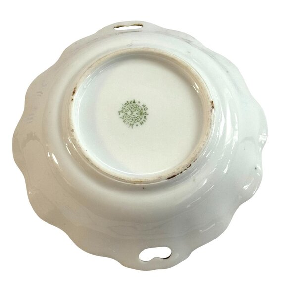 Antique Nippon Hand-Painted Porcelain Dish - Picture 8 of 10